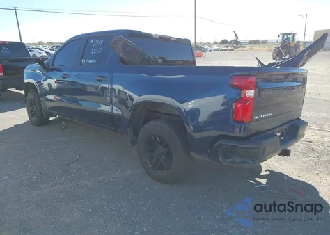 2021 Chevrolet Silverado 1500 2Wd Short Bed Custom из США, поврежденный, VIN 3GCPWBEK2MG235441